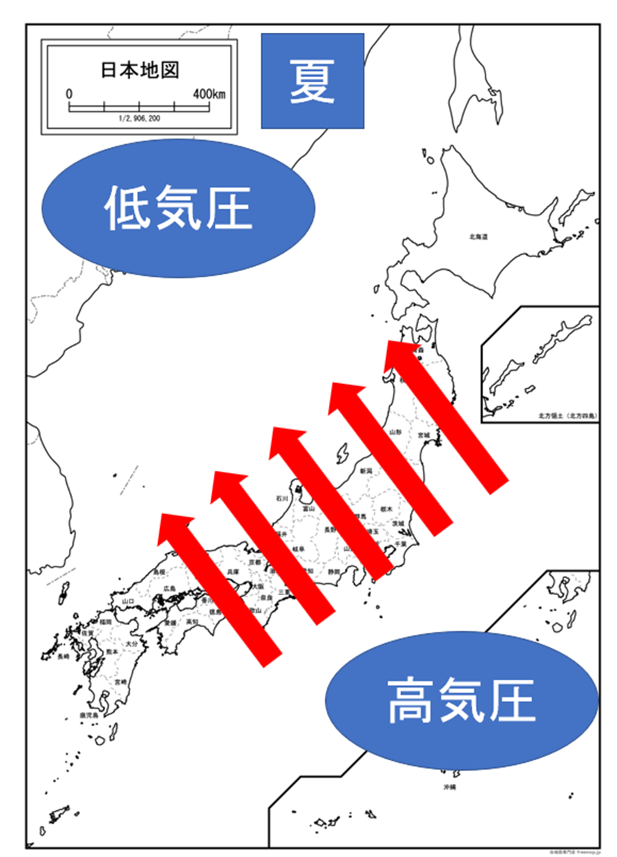 季節風(モンスーン)とは?【仕組み・風向き・特徴などを解説】 - 地理情報サイト